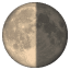 वानिंग वर्धमान चाँद U+1F317