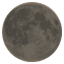 काला चाँद U+1F311