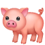 सुअर इमोजी U+1F416