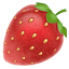 स्ट्रॉबेरी प्रतीक व्हाट्सएप U+1F353